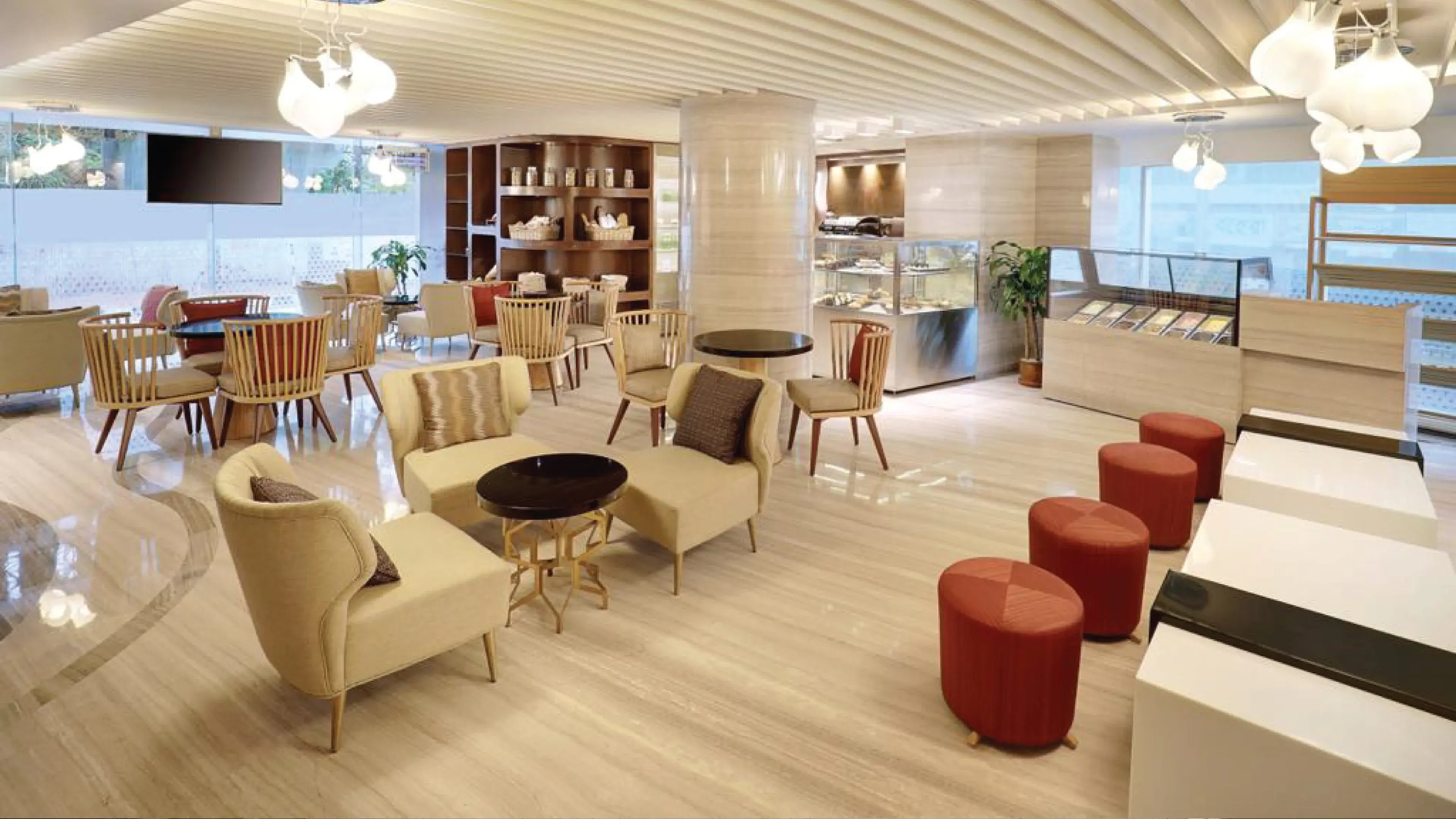 modern-inviting-hotel-lounge-with-comfortable-seating-refreshment-counter